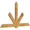 Ekena Millwork Kennewick Rough Sawn Timber Gable Bracket, Western Red Cedar, 84"W x 49"H x 2"D x 6"F, 14/12 Pitch GBW084X49X0206KEN00RWR - alternate 2